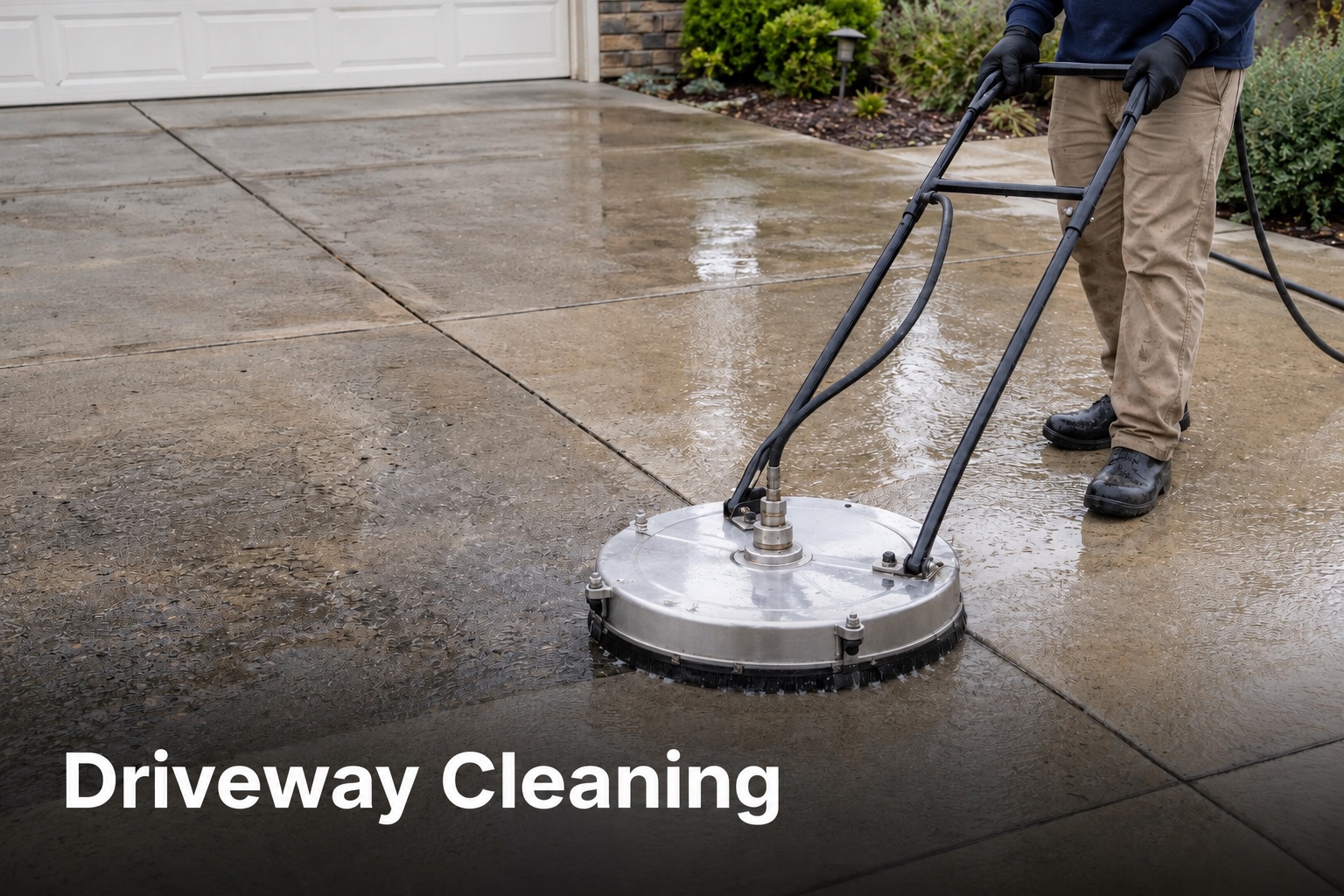 Driveway cleaning
