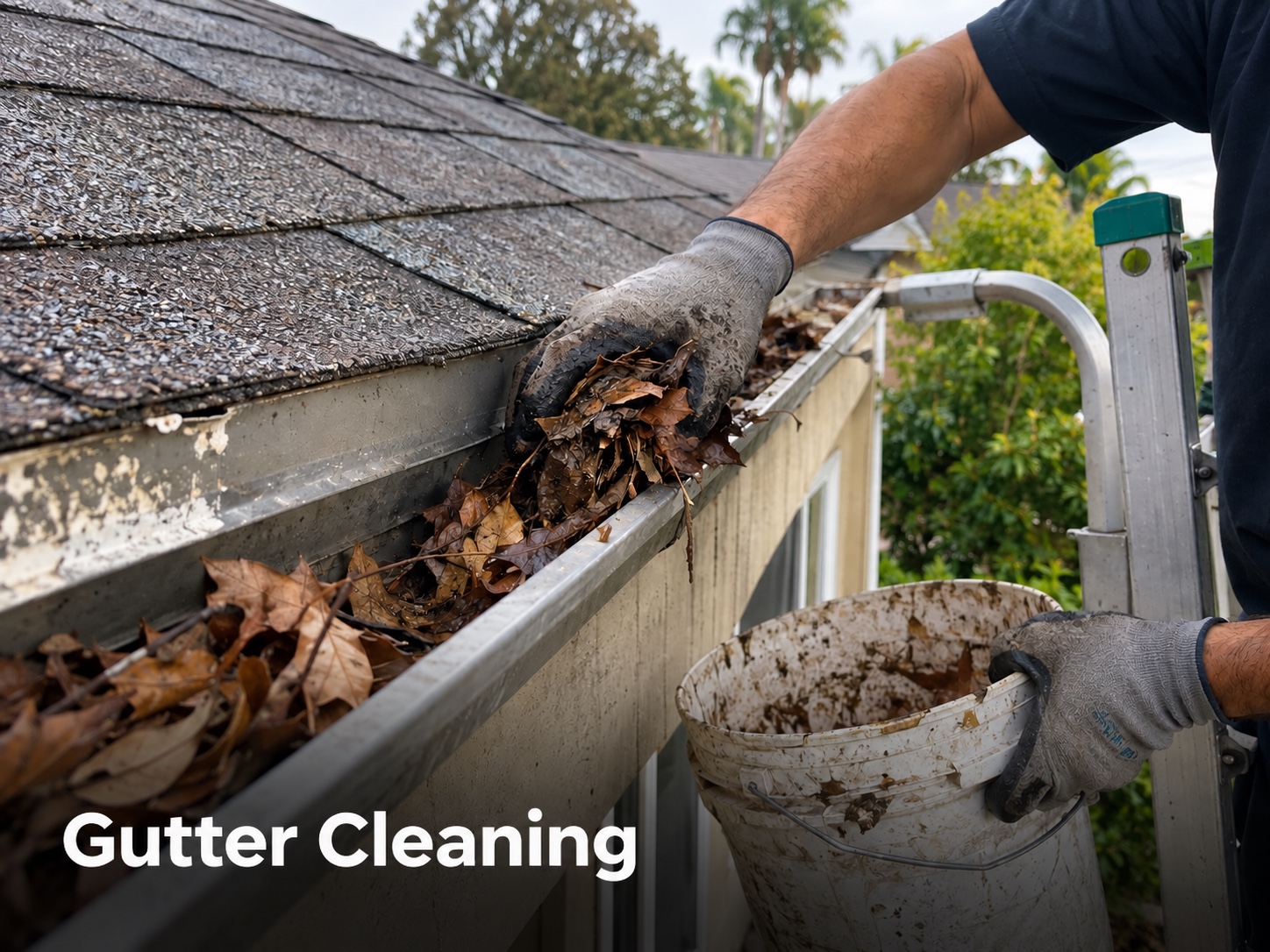 Gutter cleaning