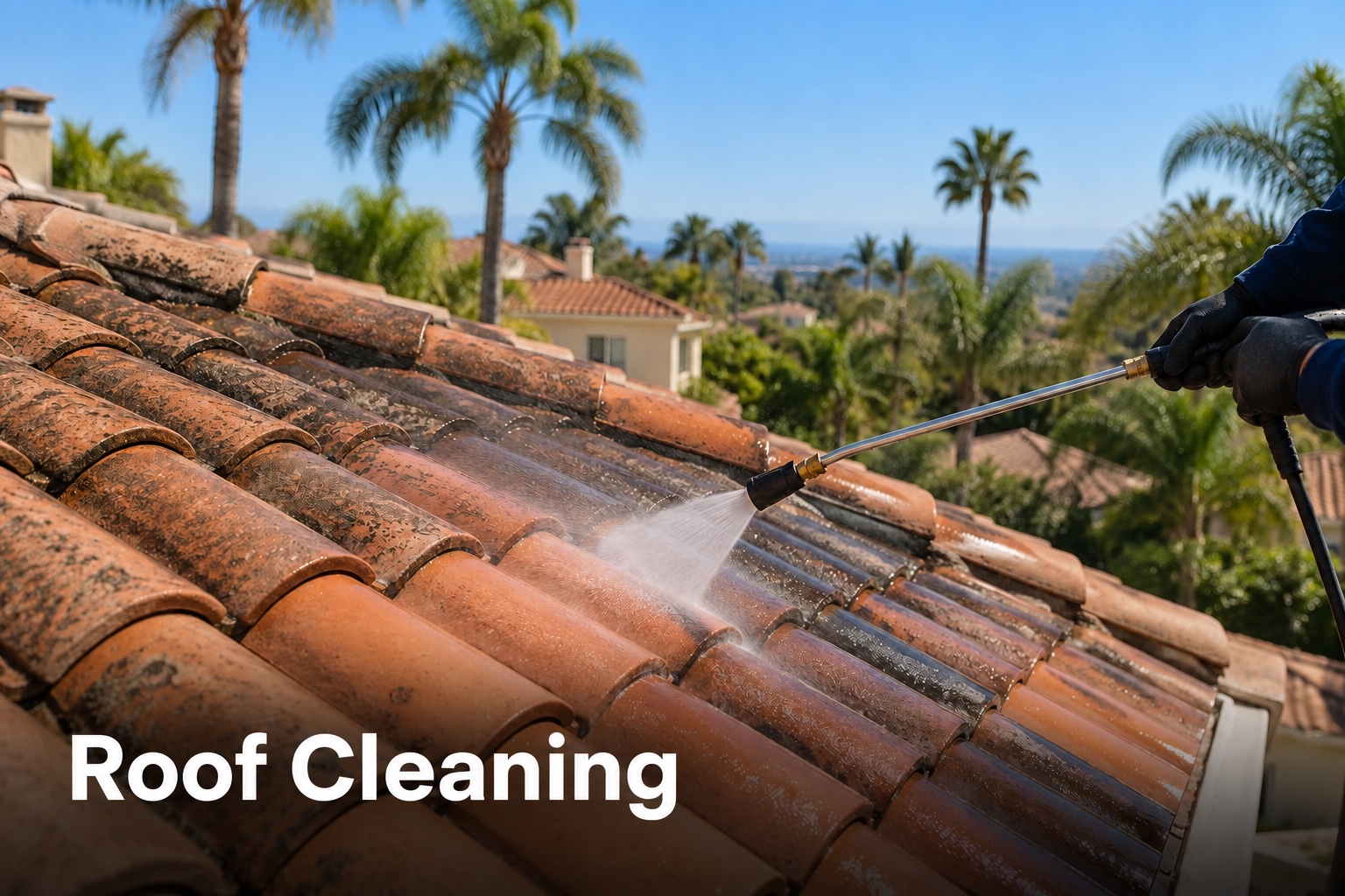 Roof cleaning